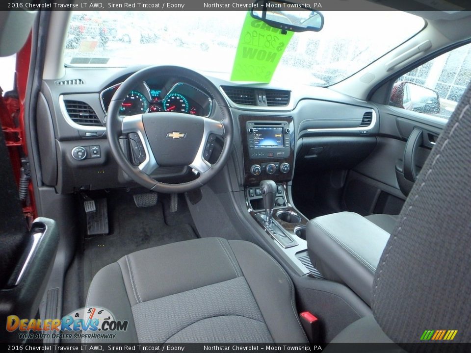 2016 Chevrolet Traverse LT AWD Siren Red Tintcoat / Ebony Photo #24