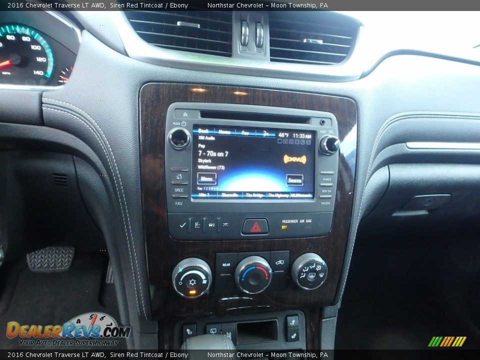2016 Chevrolet Traverse LT AWD Siren Red Tintcoat / Ebony Photo #27