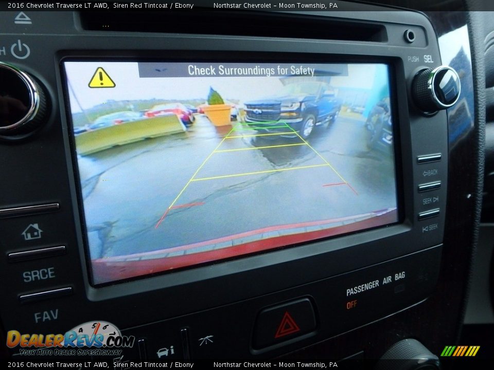 2016 Chevrolet Traverse LT AWD Siren Red Tintcoat / Ebony Photo #30