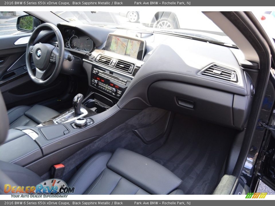 2016 BMW 6 Series 650i xDrive Coupe Black Sapphire Metallic / Black Photo #26