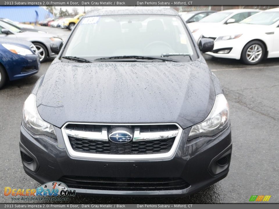 2013 Subaru Impreza 2.0i Premium 4 Door Dark Gray Metallic / Black Photo #2