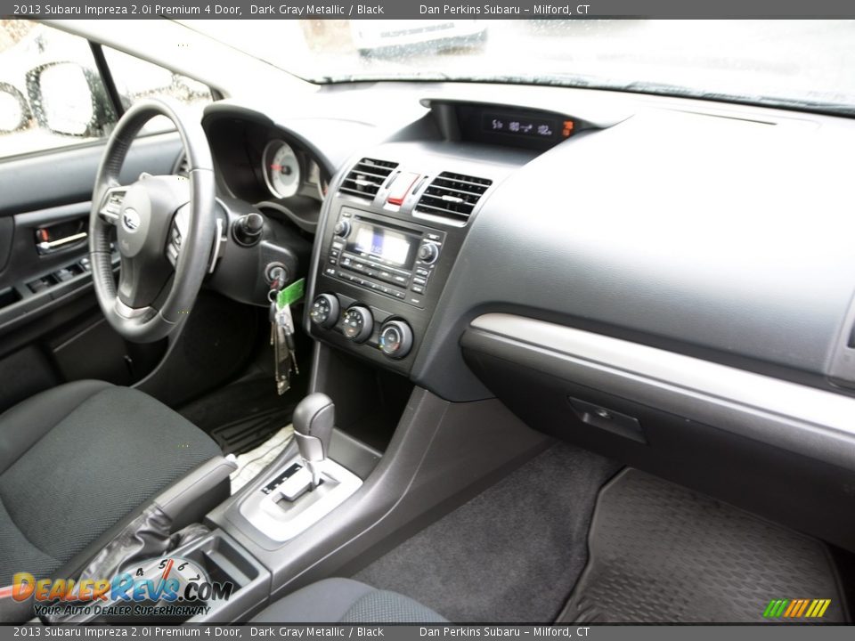 2013 Subaru Impreza 2.0i Premium 4 Door Dark Gray Metallic / Black Photo #5