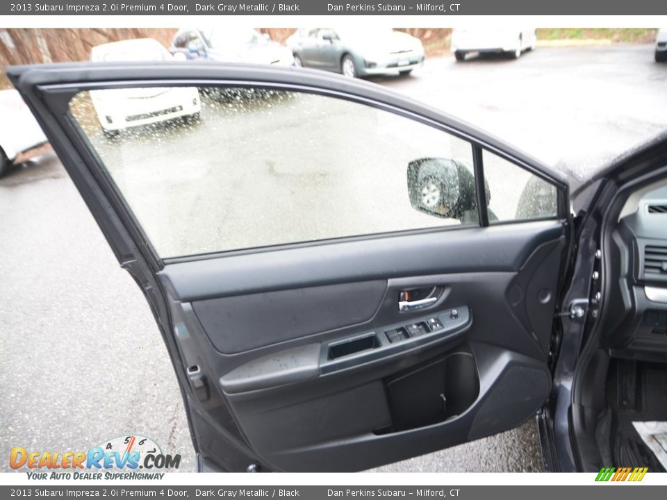 2013 Subaru Impreza 2.0i Premium 4 Door Dark Gray Metallic / Black Photo #18