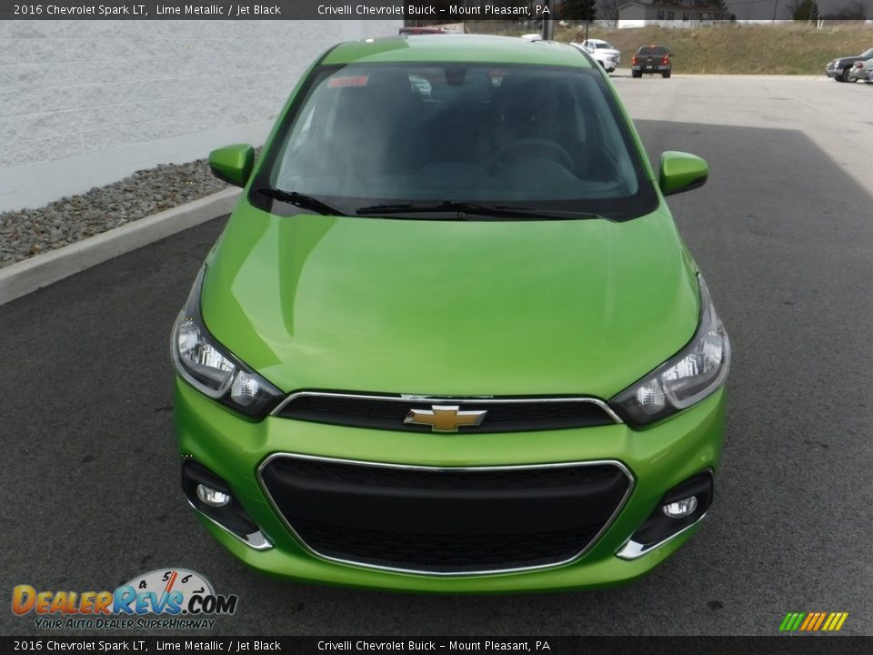 2016 Chevrolet Spark LT Lime Metallic / Jet Black Photo #5