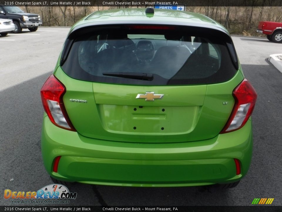 2016 Chevrolet Spark LT Lime Metallic / Jet Black Photo #7