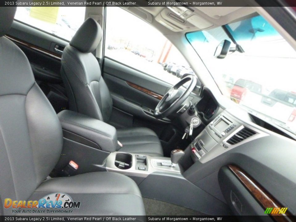 2013 Subaru Legacy 2.5i Limited Venetian Red Pearl / Off Black Leather Photo #4