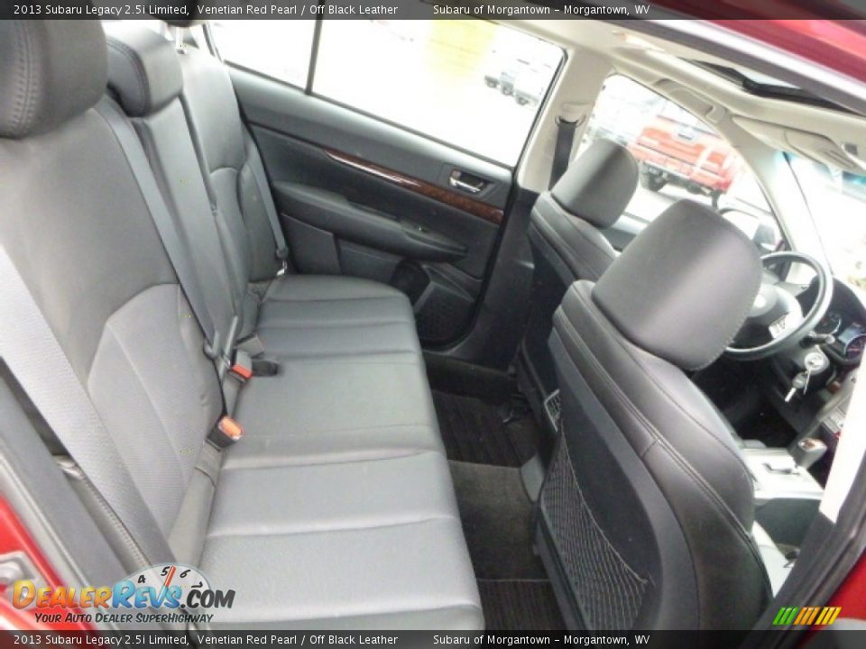 2013 Subaru Legacy 2.5i Limited Venetian Red Pearl / Off Black Leather Photo #6