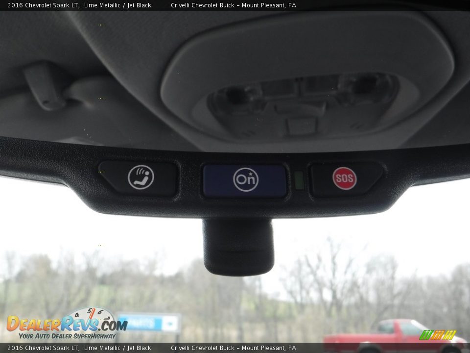 2016 Chevrolet Spark LT Lime Metallic / Jet Black Photo #13
