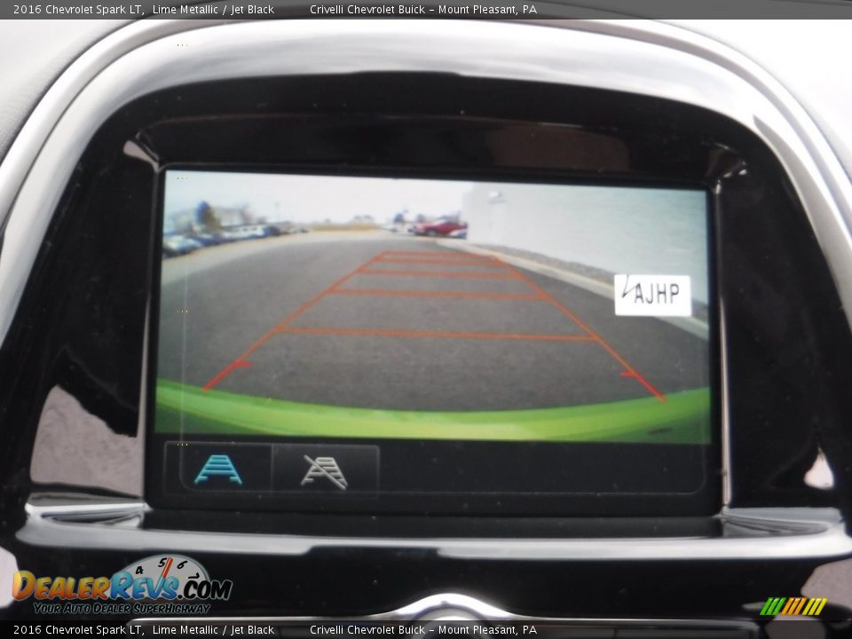2016 Chevrolet Spark LT Lime Metallic / Jet Black Photo #15