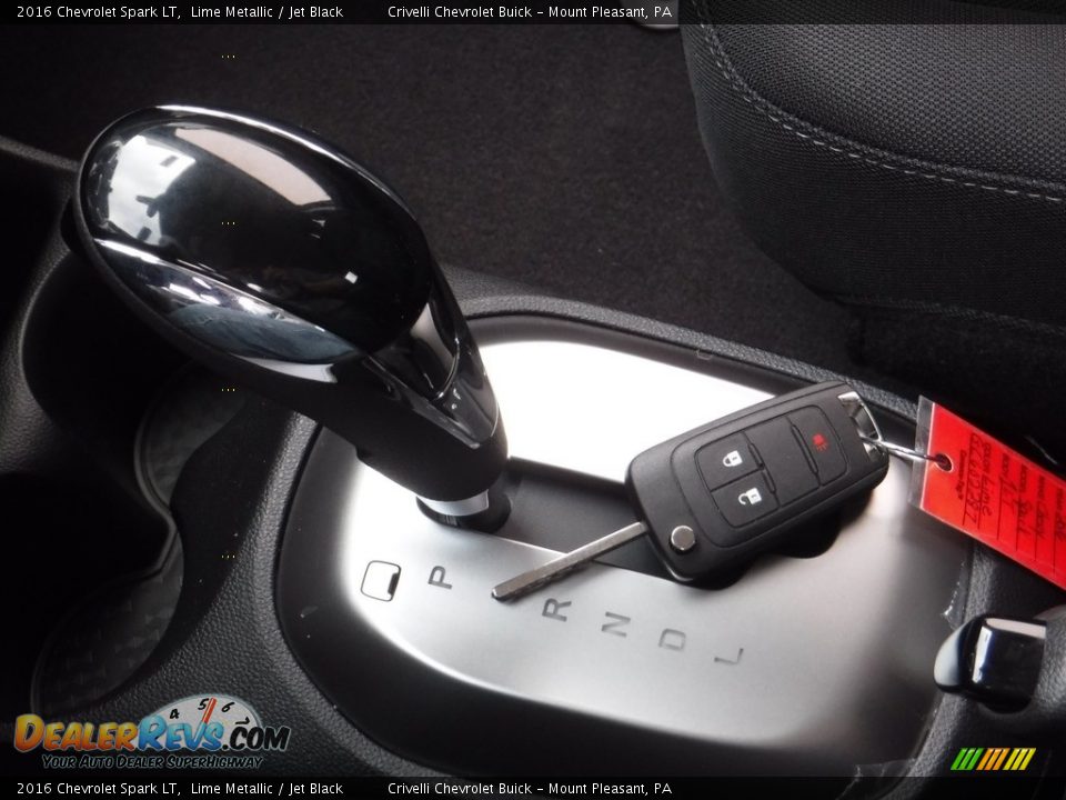 2016 Chevrolet Spark LT Lime Metallic / Jet Black Photo #16