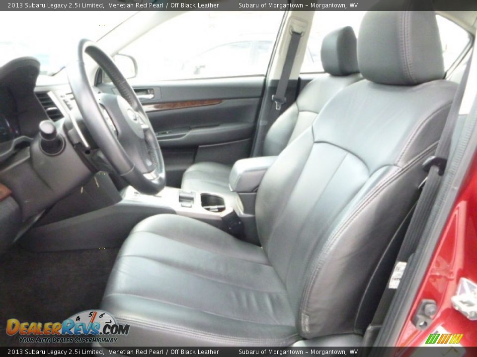 2013 Subaru Legacy 2.5i Limited Venetian Red Pearl / Off Black Leather Photo #13