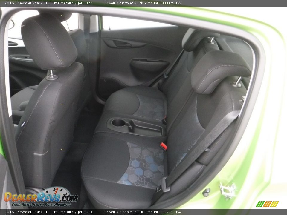 2016 Chevrolet Spark LT Lime Metallic / Jet Black Photo #17