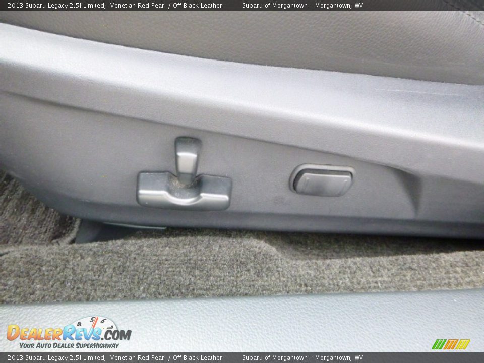 2013 Subaru Legacy 2.5i Limited Venetian Red Pearl / Off Black Leather Photo #14