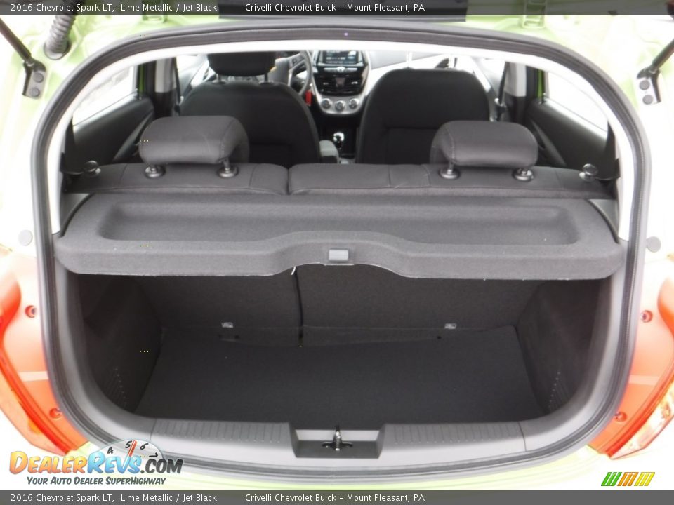 2016 Chevrolet Spark LT Lime Metallic / Jet Black Photo #18