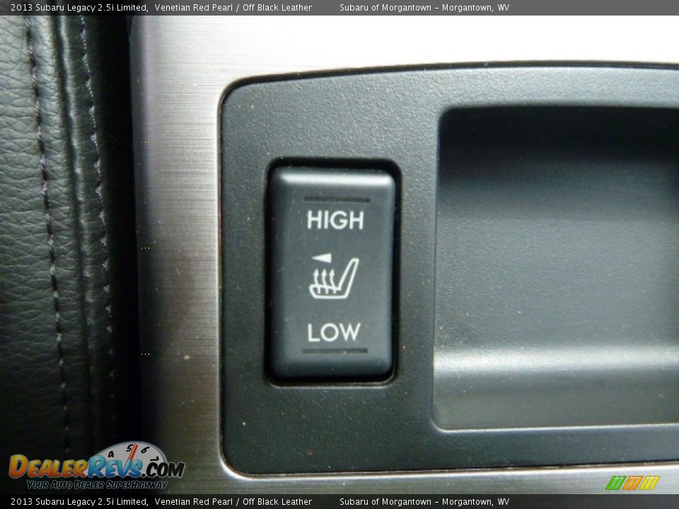 2013 Subaru Legacy 2.5i Limited Venetian Red Pearl / Off Black Leather Photo #18