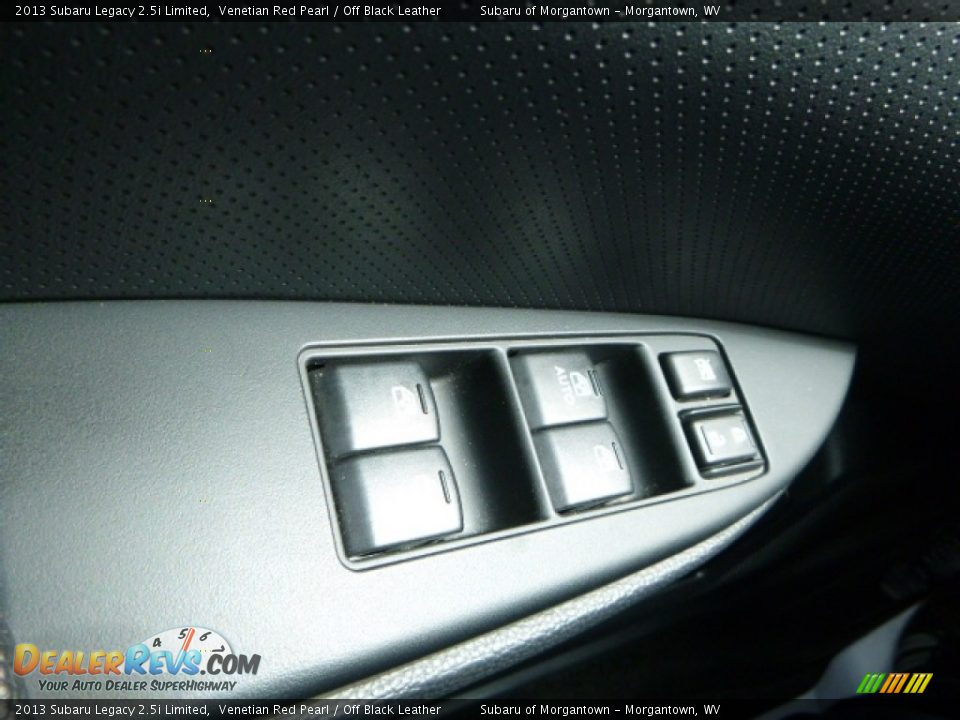 2013 Subaru Legacy 2.5i Limited Venetian Red Pearl / Off Black Leather Photo #25