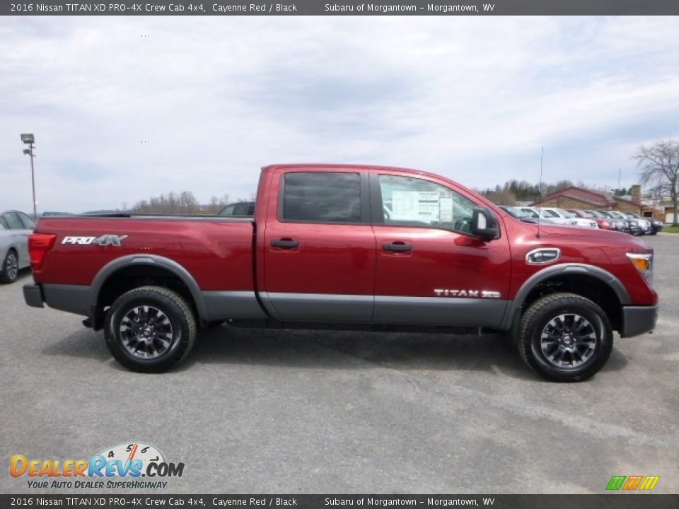 Cayenne Red 2016 Nissan TITAN XD PRO-4X Crew Cab 4x4 Photo #2
