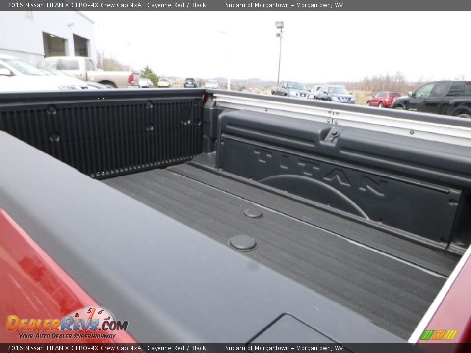 2016 Nissan TITAN XD PRO-4X Crew Cab 4x4 Cayenne Red / Black Photo #6