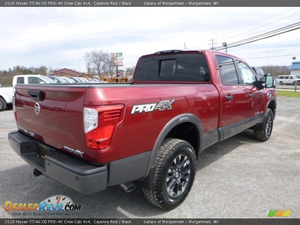 Cayenne Red 2016 Nissan TITAN XD PRO-4X Crew Cab 4x4 Photo #7