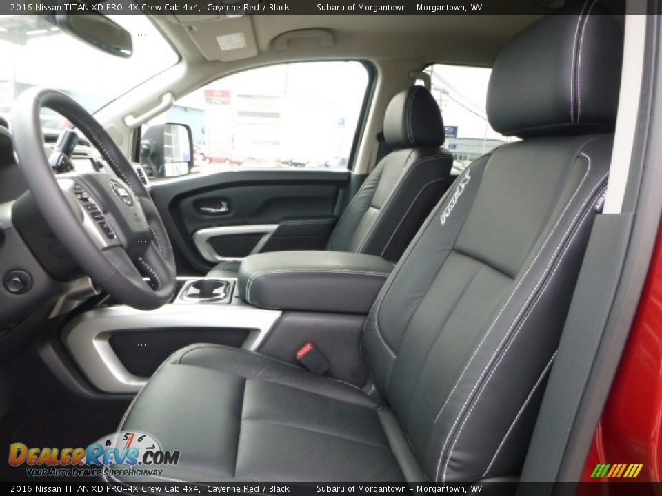 2016 Nissan TITAN XD PRO-4X Crew Cab 4x4 Cayenne Red / Black Photo #13