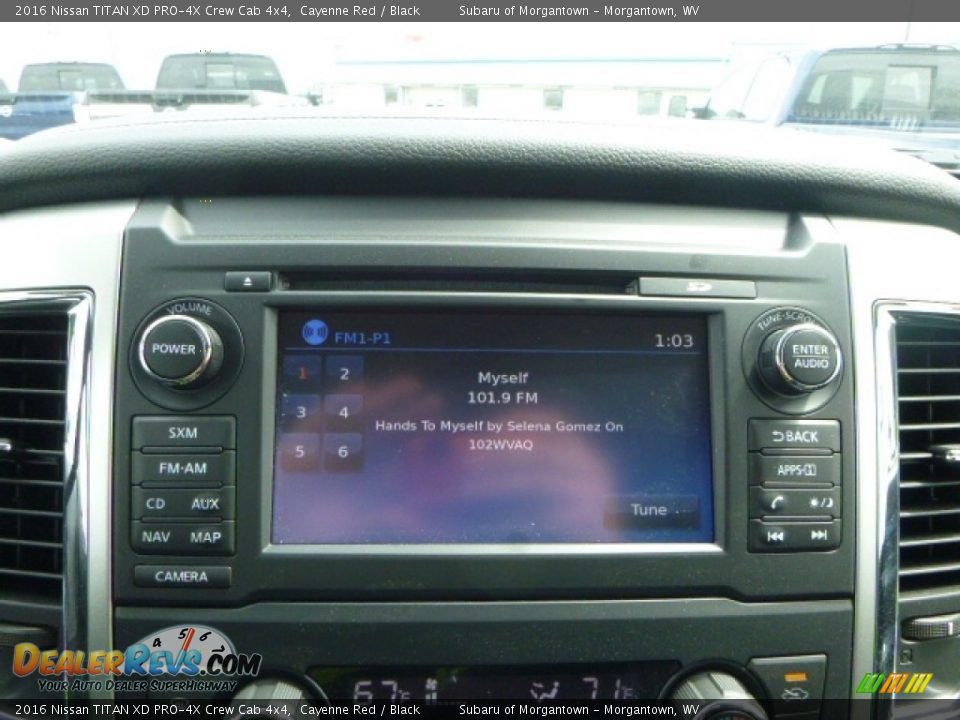 2016 Nissan TITAN XD PRO-4X Crew Cab 4x4 Cayenne Red / Black Photo #16