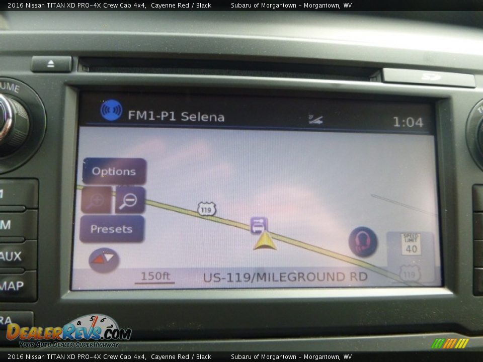 2016 Nissan TITAN XD PRO-4X Crew Cab 4x4 Cayenne Red / Black Photo #17