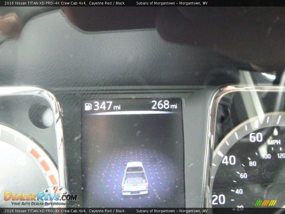 2016 Nissan TITAN XD PRO-4X Crew Cab 4x4 Cayenne Red / Black Photo #20