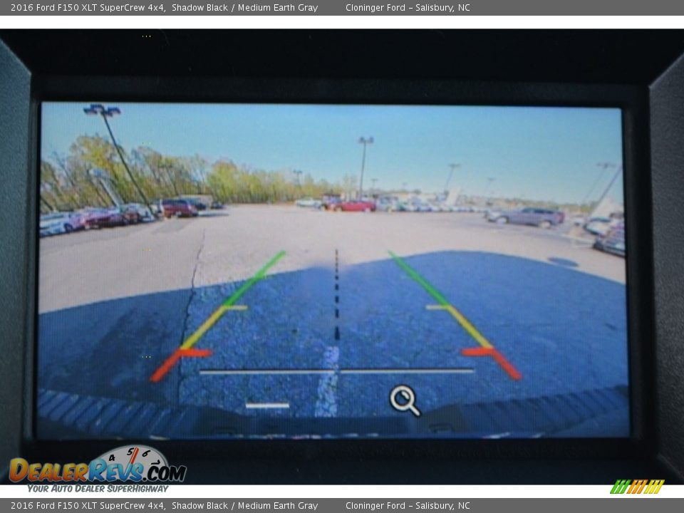 2016 Ford F150 XLT SuperCrew 4x4 Shadow Black / Medium Earth Gray Photo #13