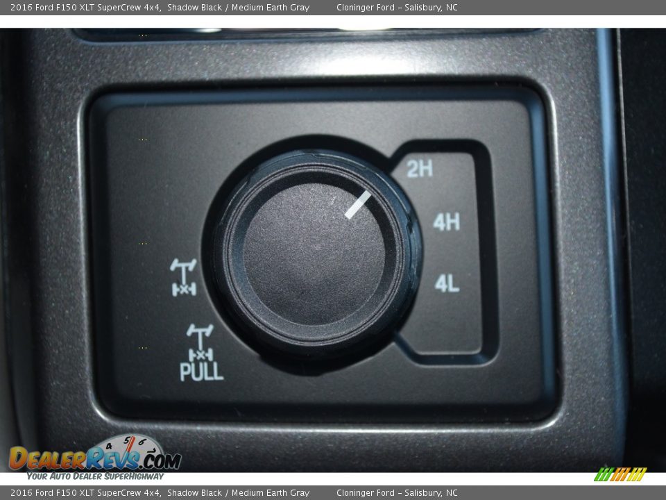2016 Ford F150 XLT SuperCrew 4x4 Shadow Black / Medium Earth Gray Photo #15