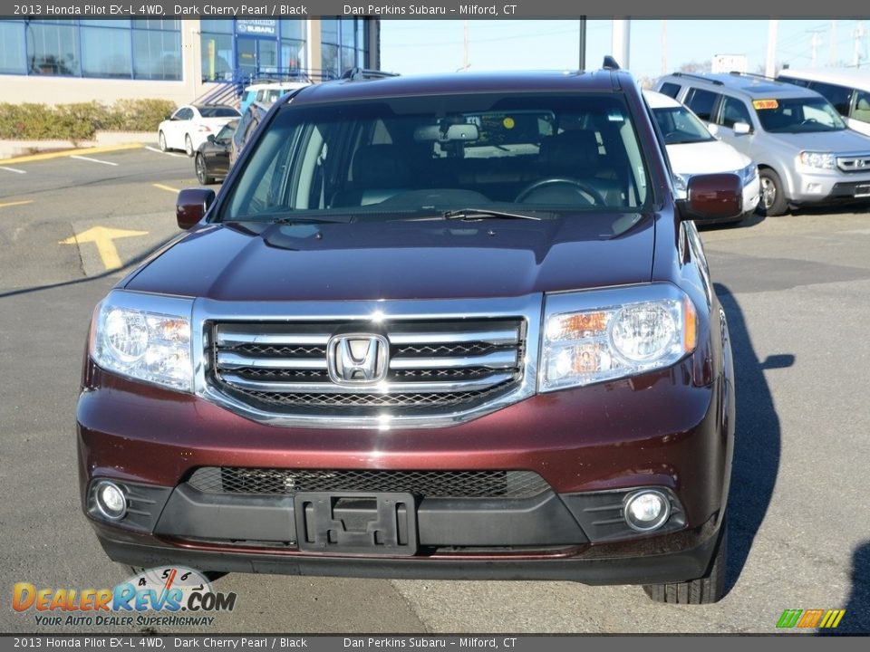 2013 Honda Pilot EX-L 4WD Dark Cherry Pearl / Black Photo #2