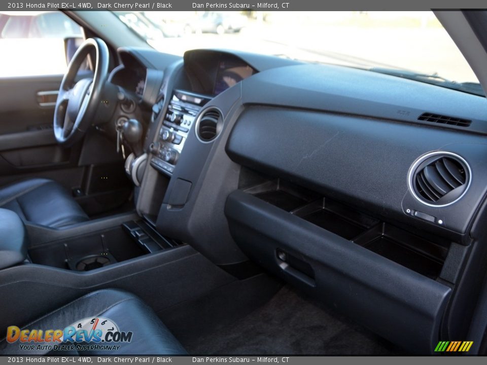 2013 Honda Pilot EX-L 4WD Dark Cherry Pearl / Black Photo #5