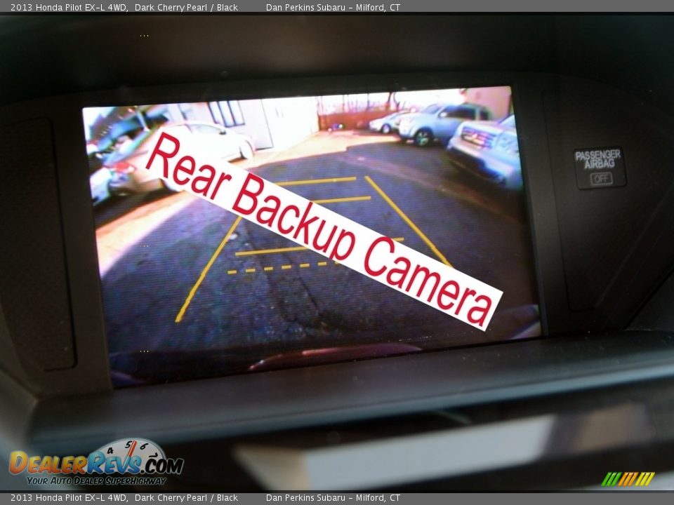 2013 Honda Pilot EX-L 4WD Dark Cherry Pearl / Black Photo #9