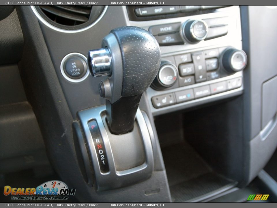 2013 Honda Pilot EX-L 4WD Dark Cherry Pearl / Black Photo #14