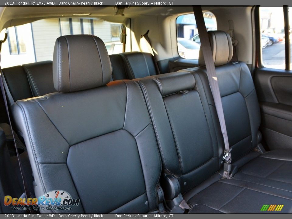 2013 Honda Pilot EX-L 4WD Dark Cherry Pearl / Black Photo #16