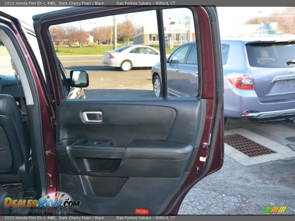 2013 Honda Pilot EX-L 4WD Dark Cherry Pearl / Black Photo #20
