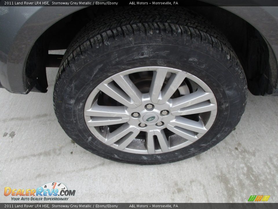 2011 Land Rover LR4 HSE Stornoway Grey Metallic / Ebony/Ebony Photo #3