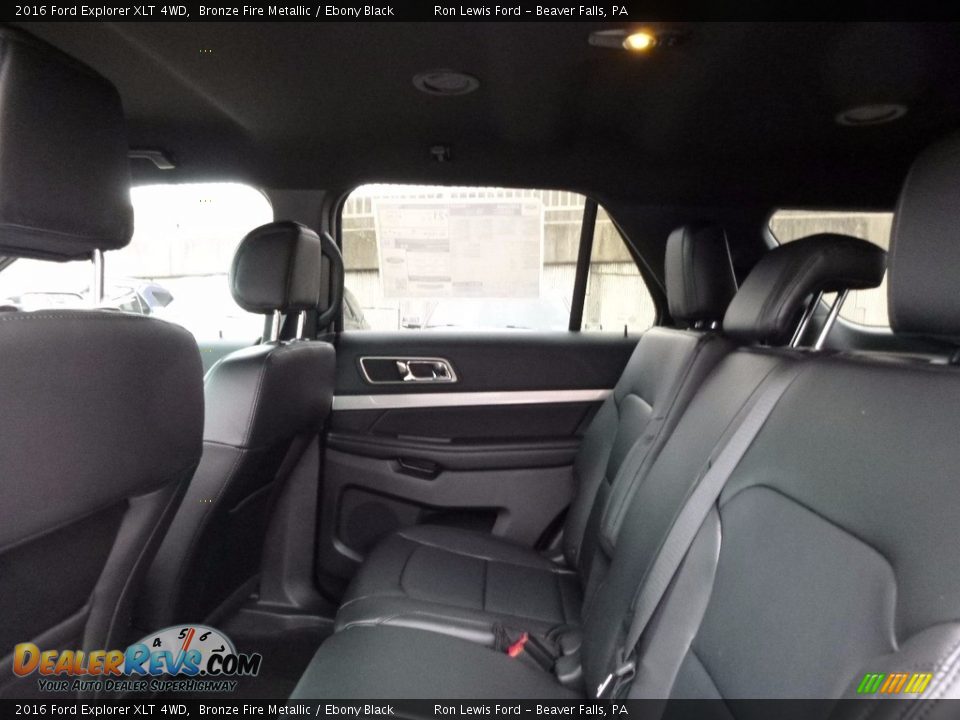 2016 Ford Explorer XLT 4WD Bronze Fire Metallic / Ebony Black Photo #11