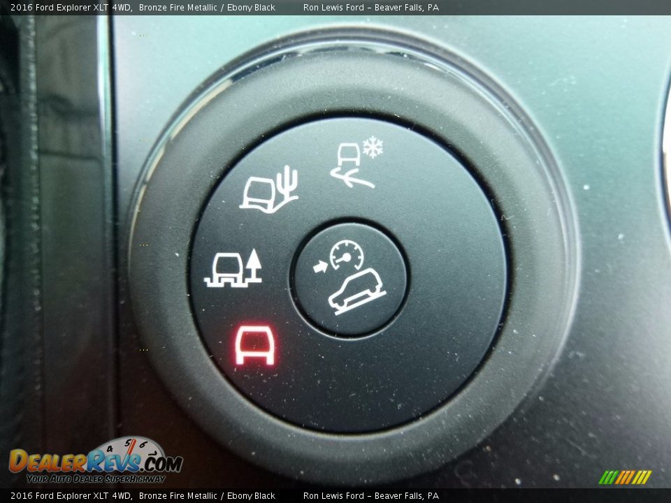 2016 Ford Explorer XLT 4WD Bronze Fire Metallic / Ebony Black Photo #18