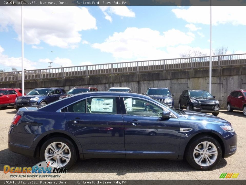2016 Ford Taurus SEL Blue Jeans / Dune Photo #1