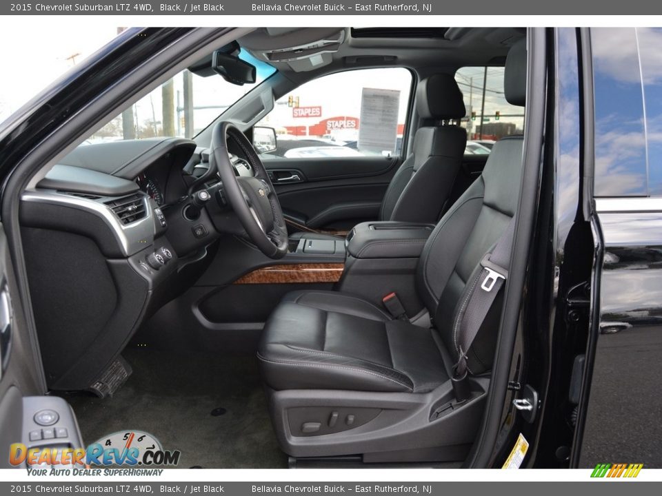2015 Chevrolet Suburban LTZ 4WD Black / Jet Black Photo #11
