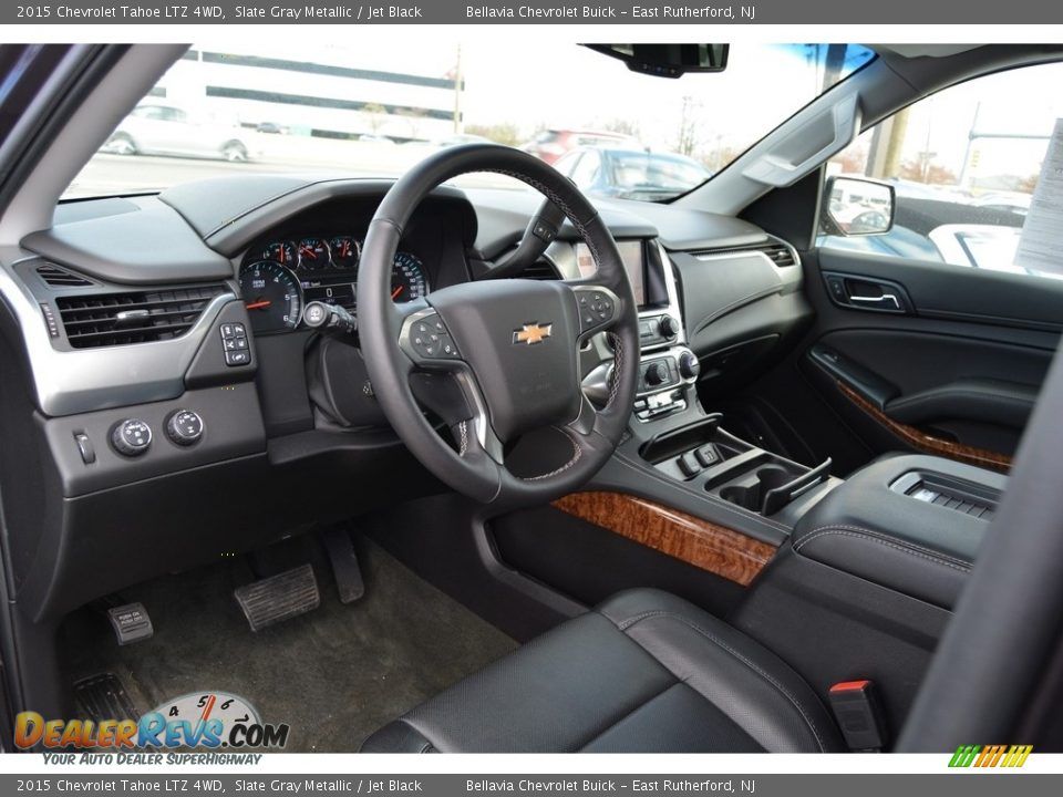 2015 Chevrolet Tahoe LTZ 4WD Slate Gray Metallic / Jet Black Photo #10