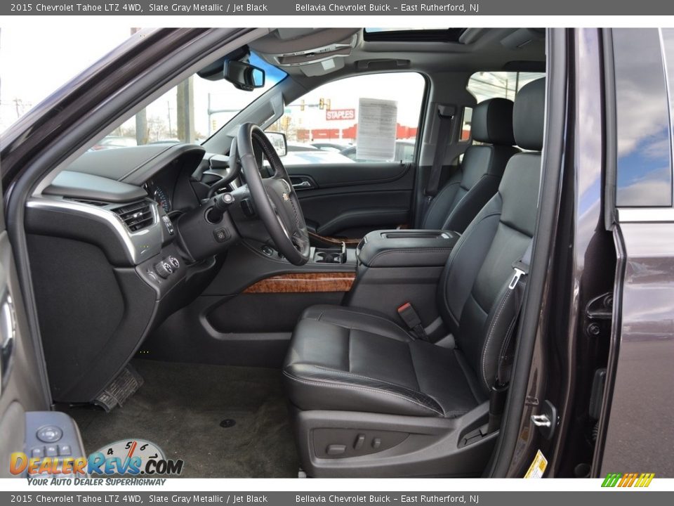 2015 Chevrolet Tahoe LTZ 4WD Slate Gray Metallic / Jet Black Photo #11