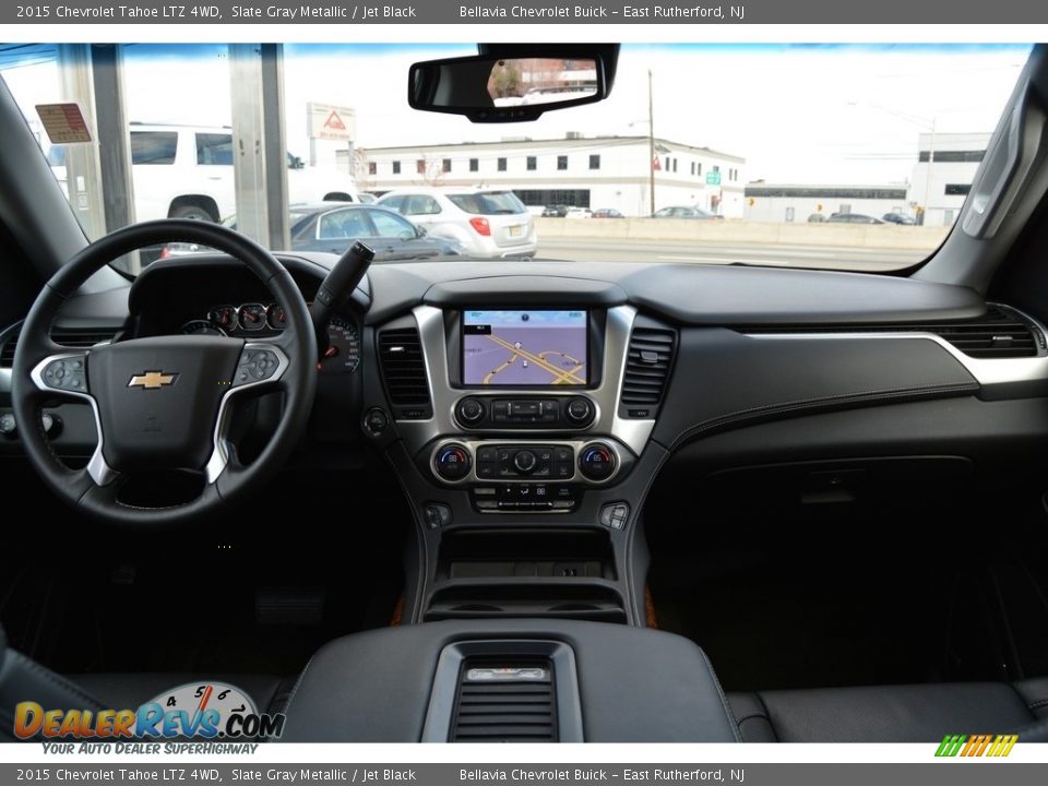 2015 Chevrolet Tahoe LTZ 4WD Slate Gray Metallic / Jet Black Photo #17