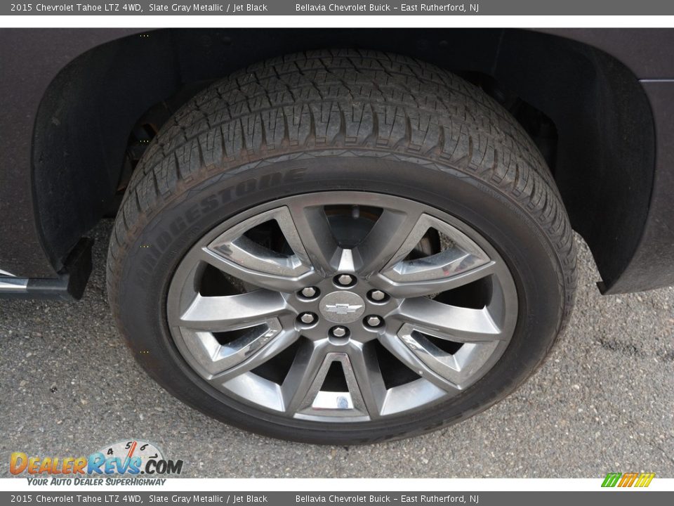 2015 Chevrolet Tahoe LTZ 4WD Slate Gray Metallic / Jet Black Photo #26