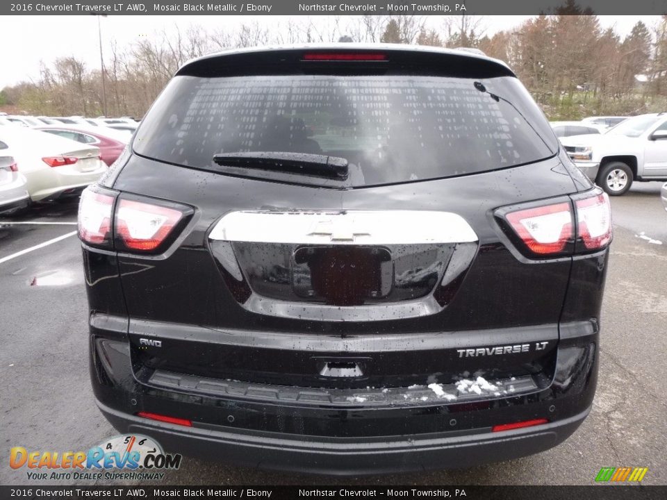 2016 Chevrolet Traverse LT AWD Mosaic Black Metallic / Ebony Photo #6
