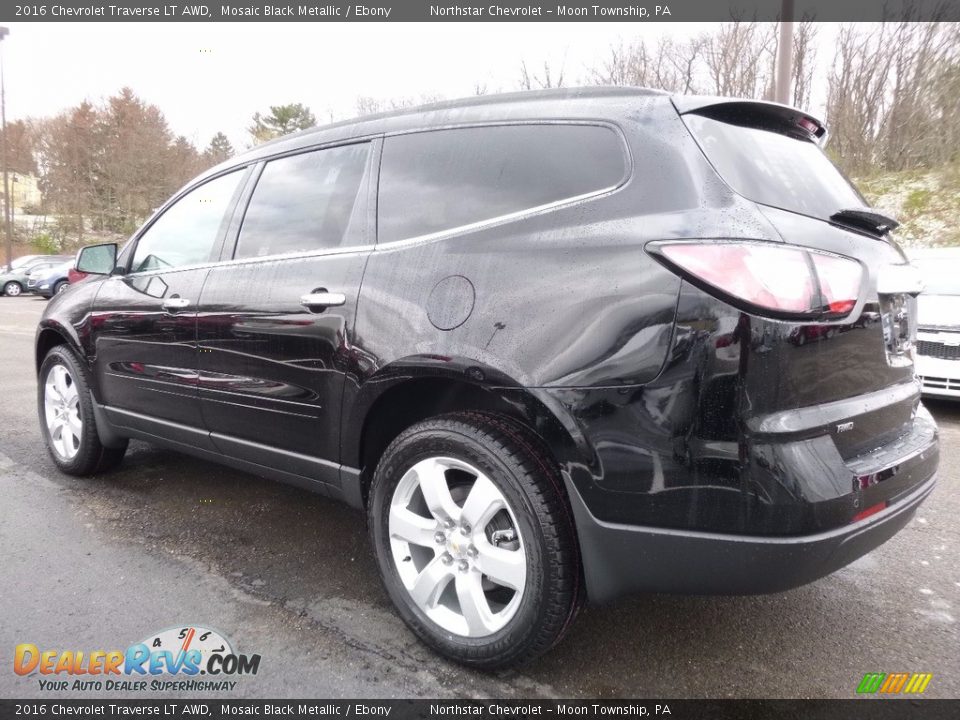 2016 Chevrolet Traverse LT AWD Mosaic Black Metallic / Ebony Photo #7