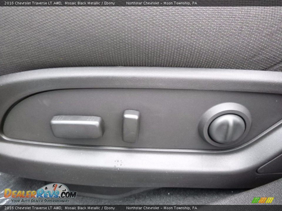 2016 Chevrolet Traverse LT AWD Mosaic Black Metallic / Ebony Photo #15