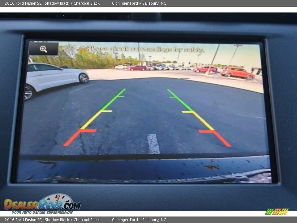 2016 Ford Fusion SE Shadow Black / Charcoal Black Photo #11