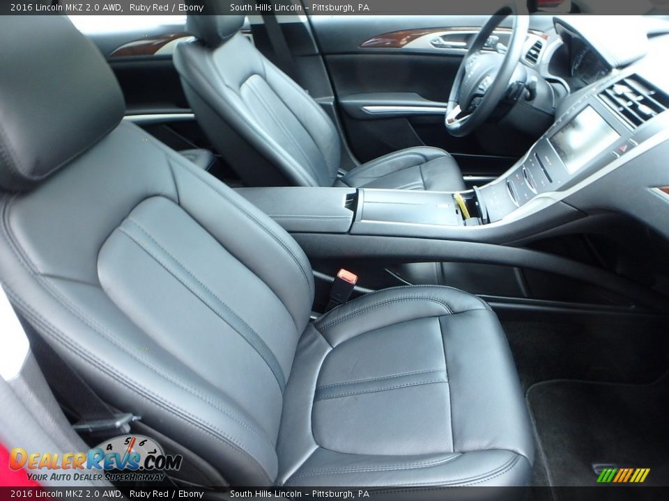 Front Seat of 2016 Lincoln MKZ 2.0 AWD Photo #10