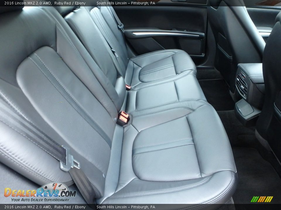 Rear Seat of 2016 Lincoln MKZ 2.0 AWD Photo #14